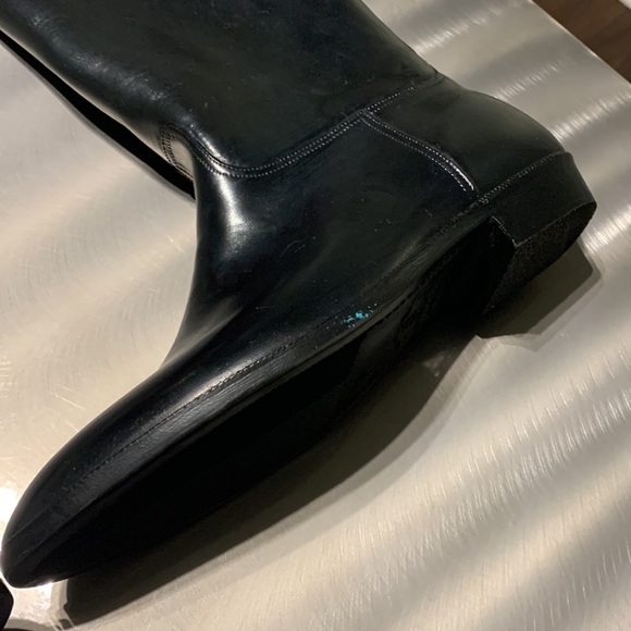 Andrew Geller Black Fleece Lined Boots Size 9 - Picture 12 of 12